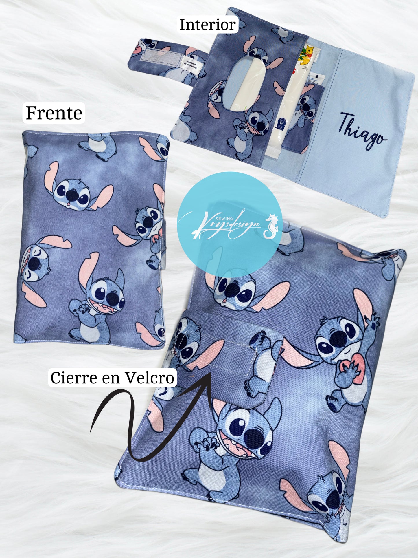 Set STITCH estuche + paños