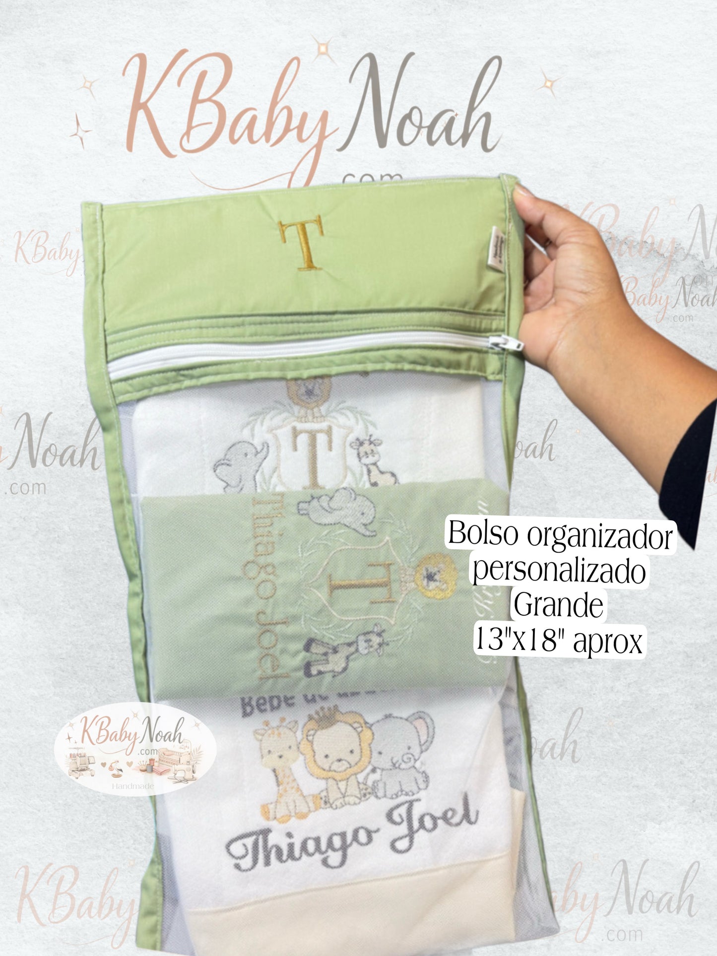 Bolso organizador personalizado grande