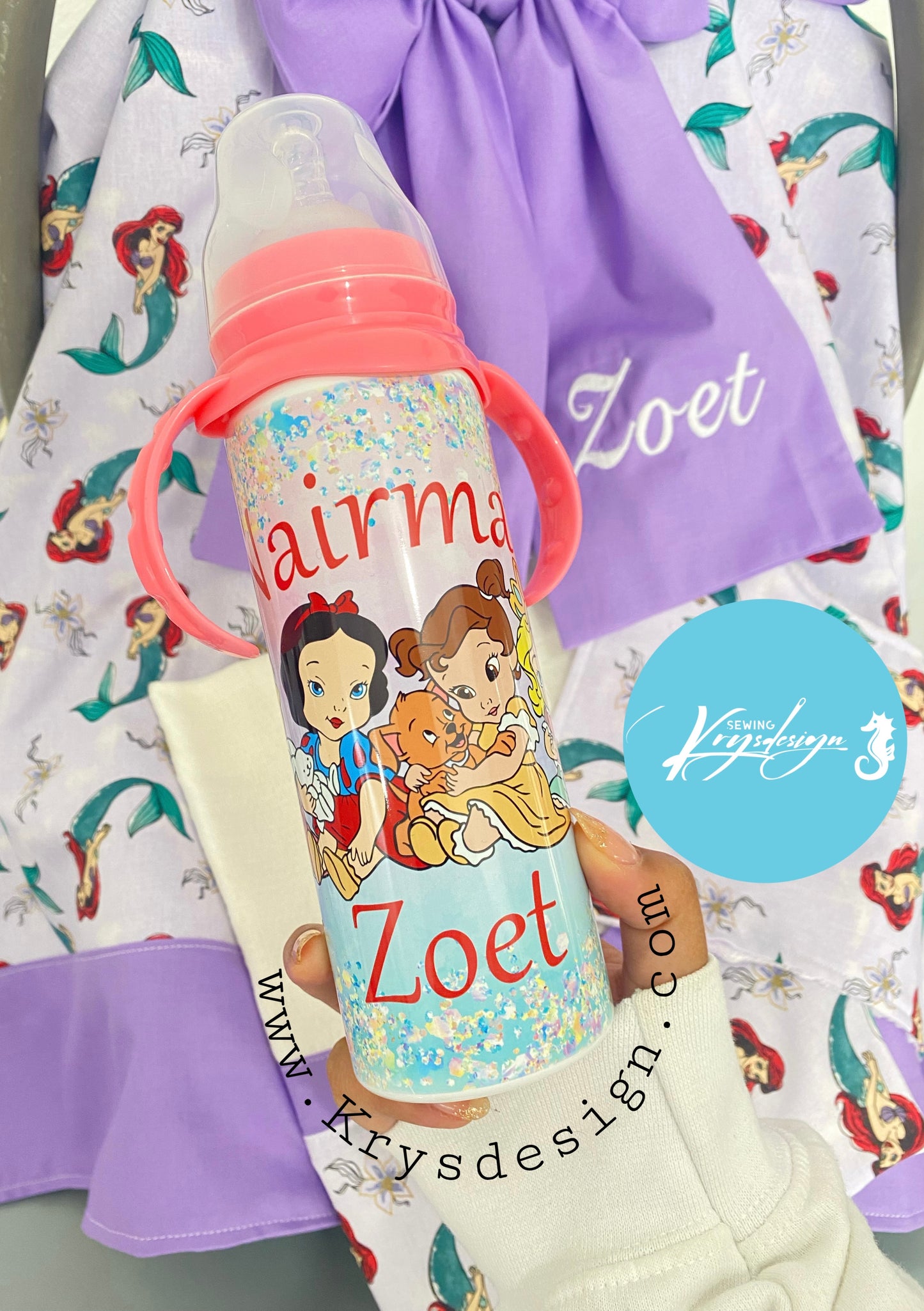 Botella de bebé personalizada  YA DISPONIBLES