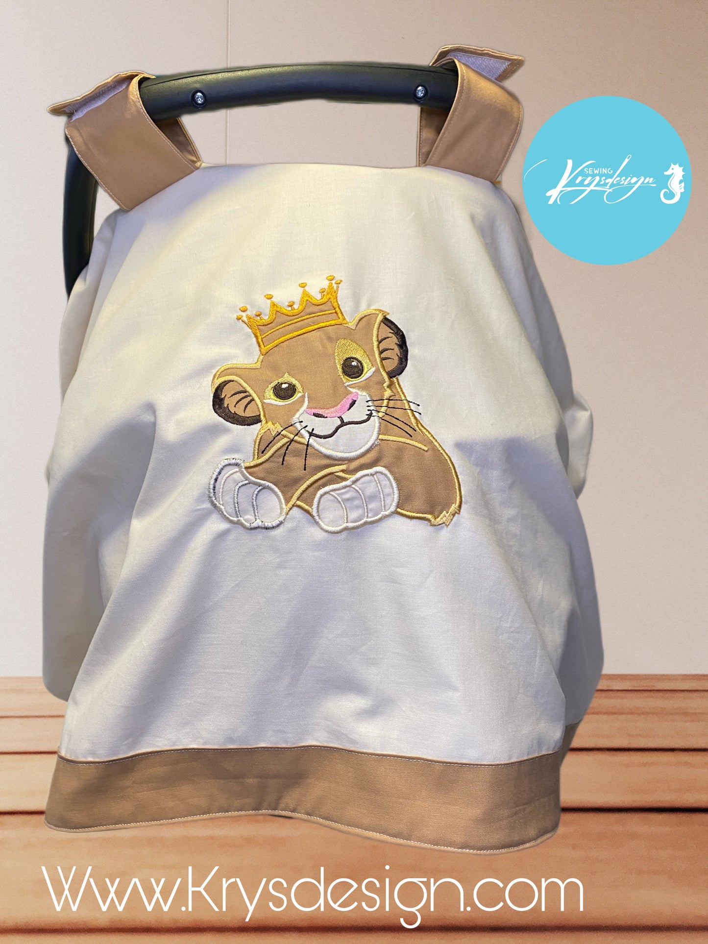 Cover para car seat Lion King