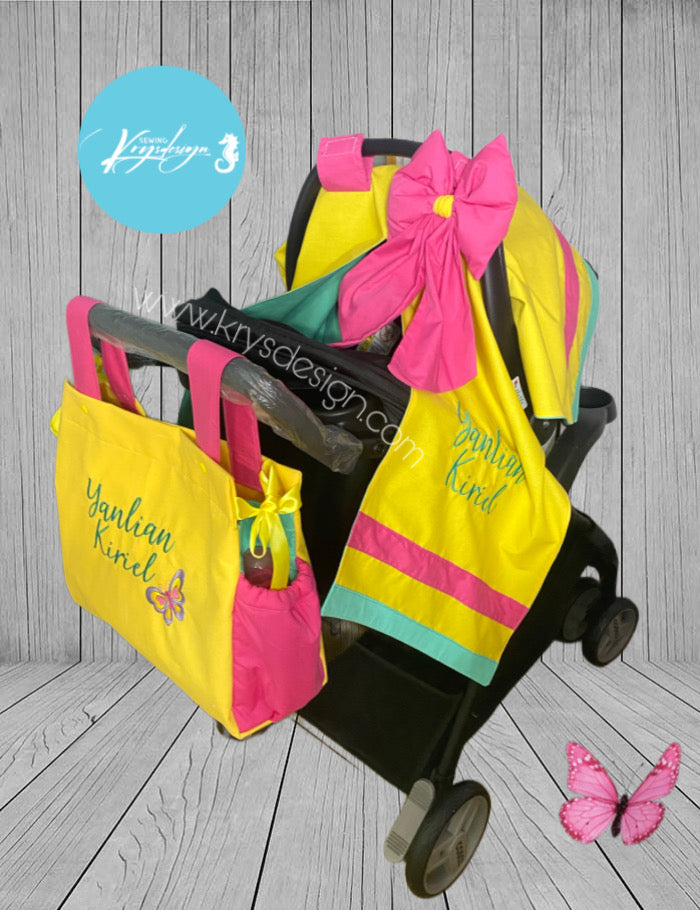 Conjuntos para car seat / por pedido PERSONALIZADOS