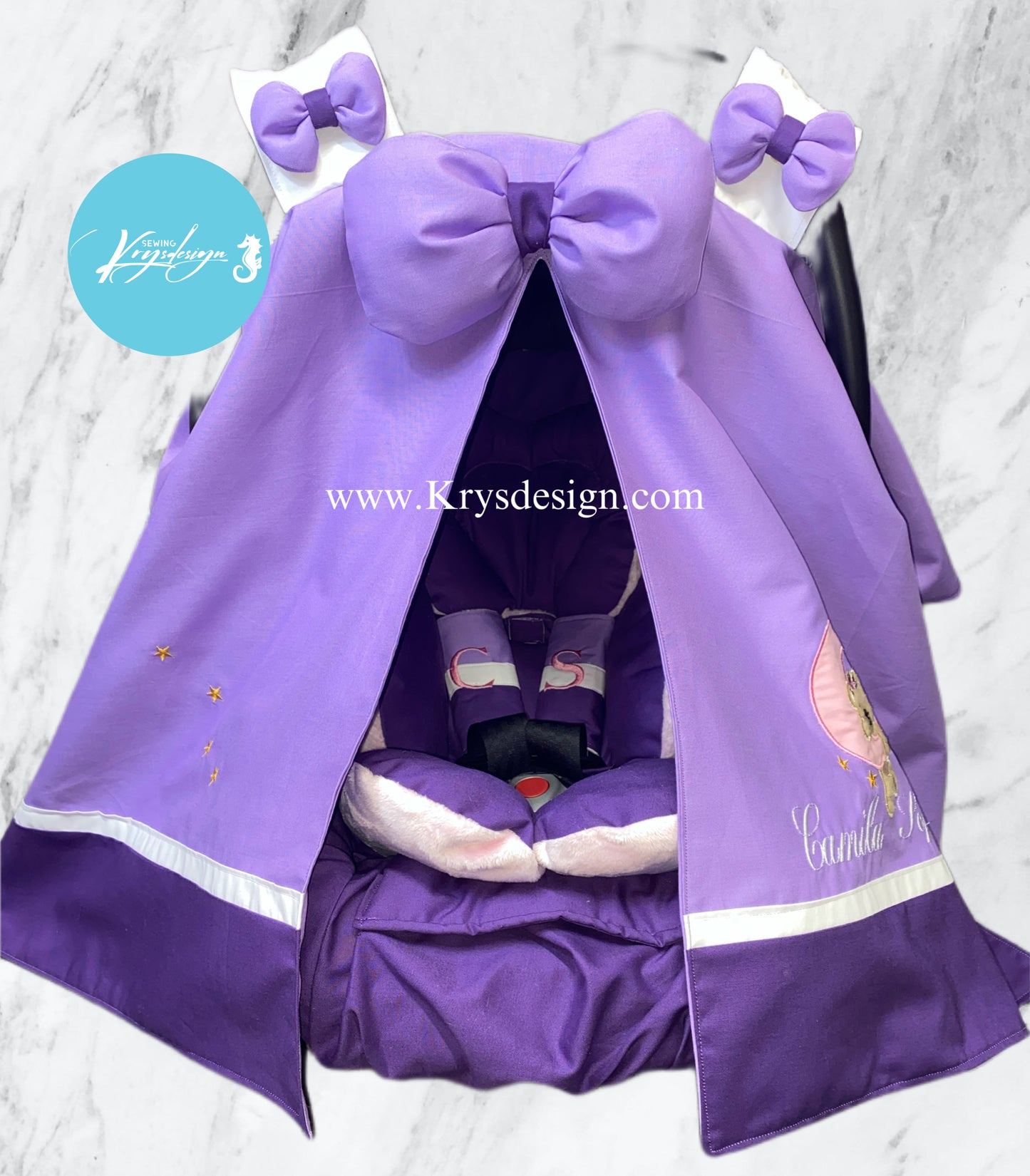 Conjuntos para car seat / por pedido PERSONALIZADOS