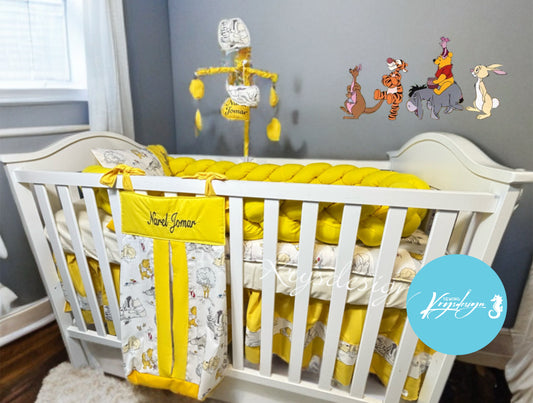 Cuna- Winnie the Pooh- personalizado