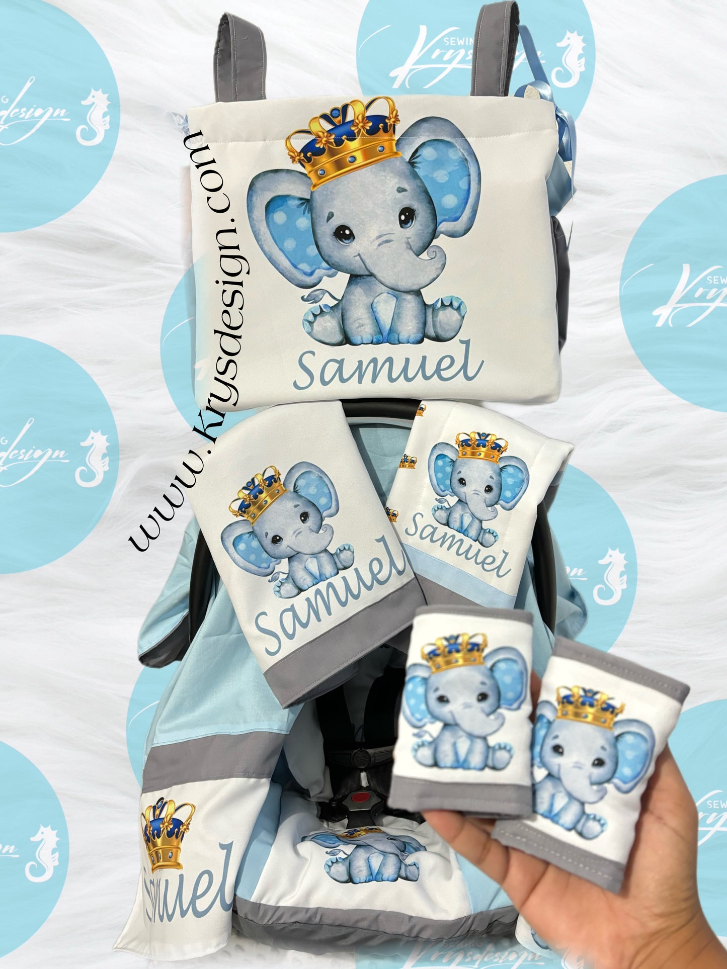 Conjuntos para car seat / por pedido PERSONALIZADOS