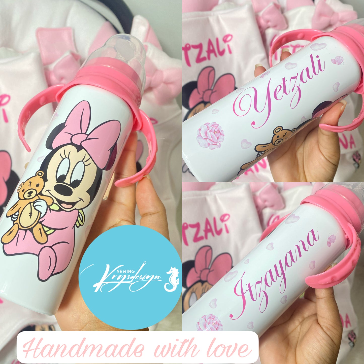 Botella de bebé personalizada  YA DISPONIBLES