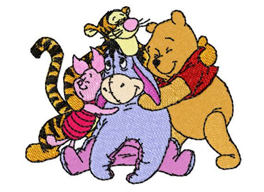 Winnie the pooh y sus amigos