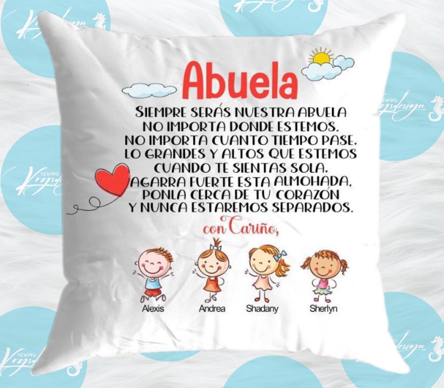 Cojín para abuelita