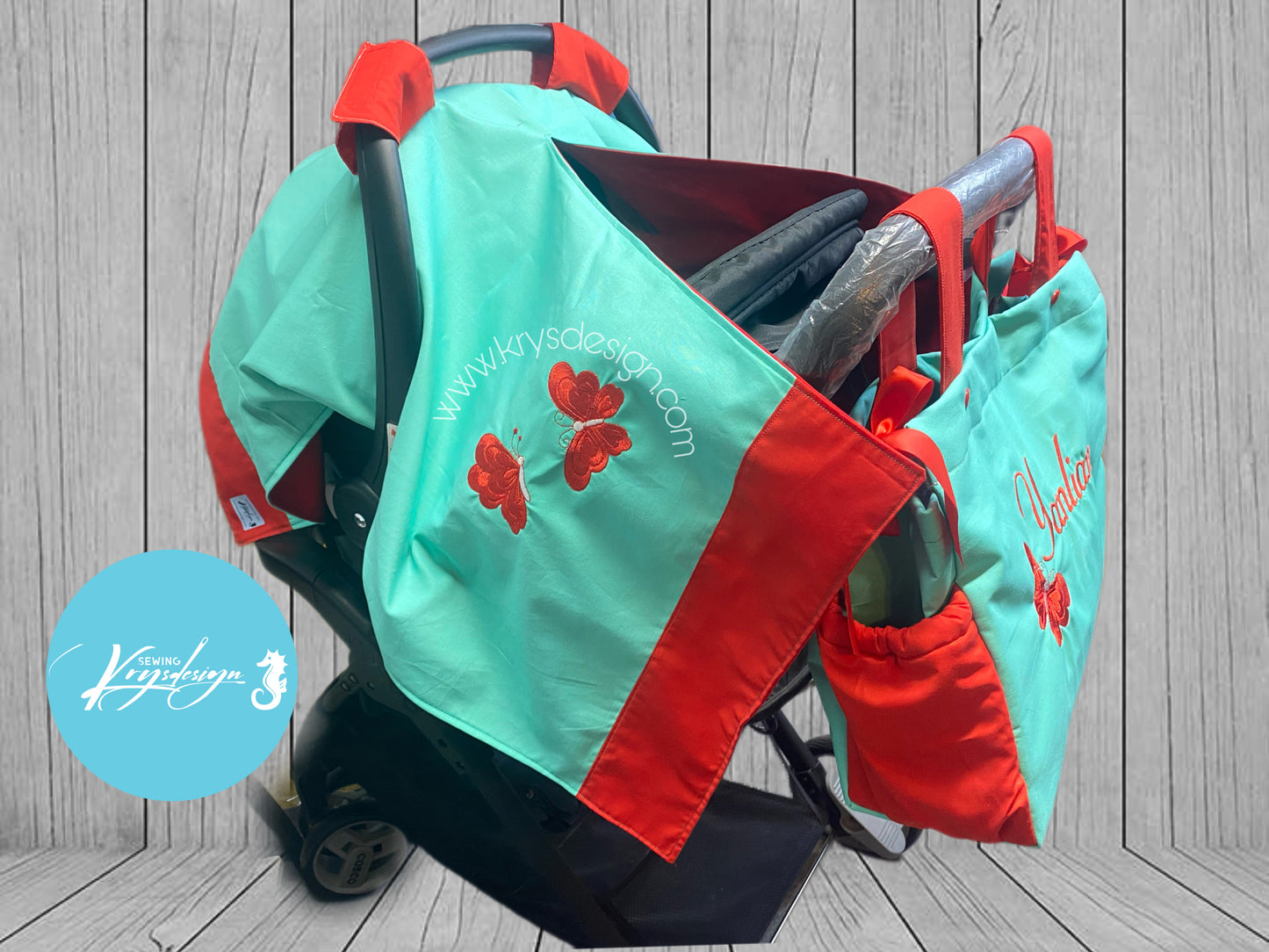 Conjuntos para car seat / por pedido PERSONALIZADOS