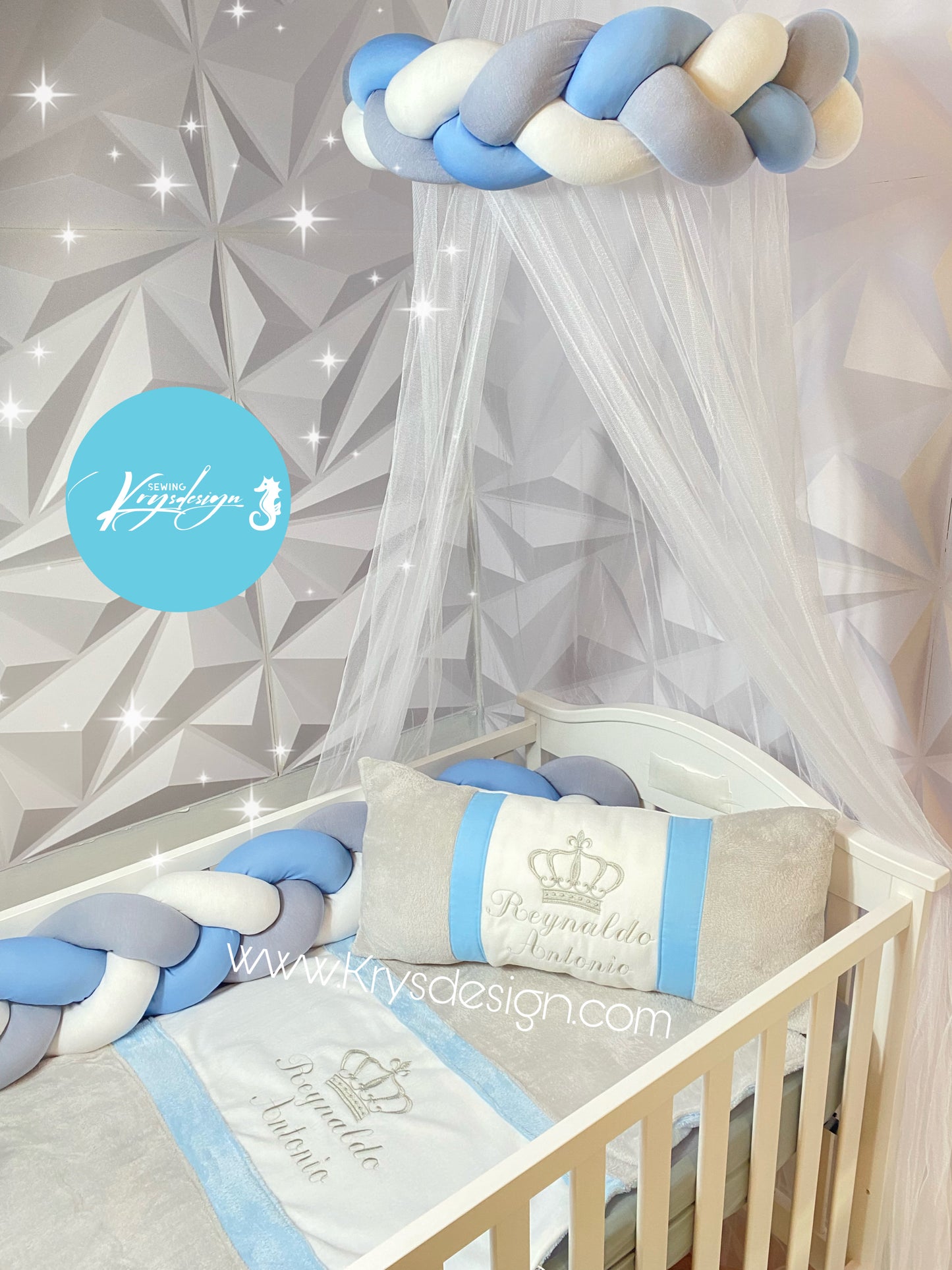 Mosquitero con trenzado (luxury collection )