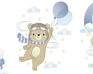 Oso y globos