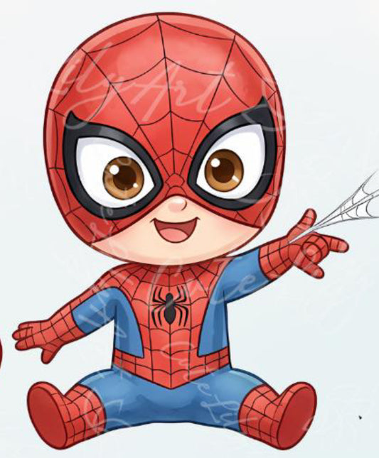 Spider man Baby sublimado