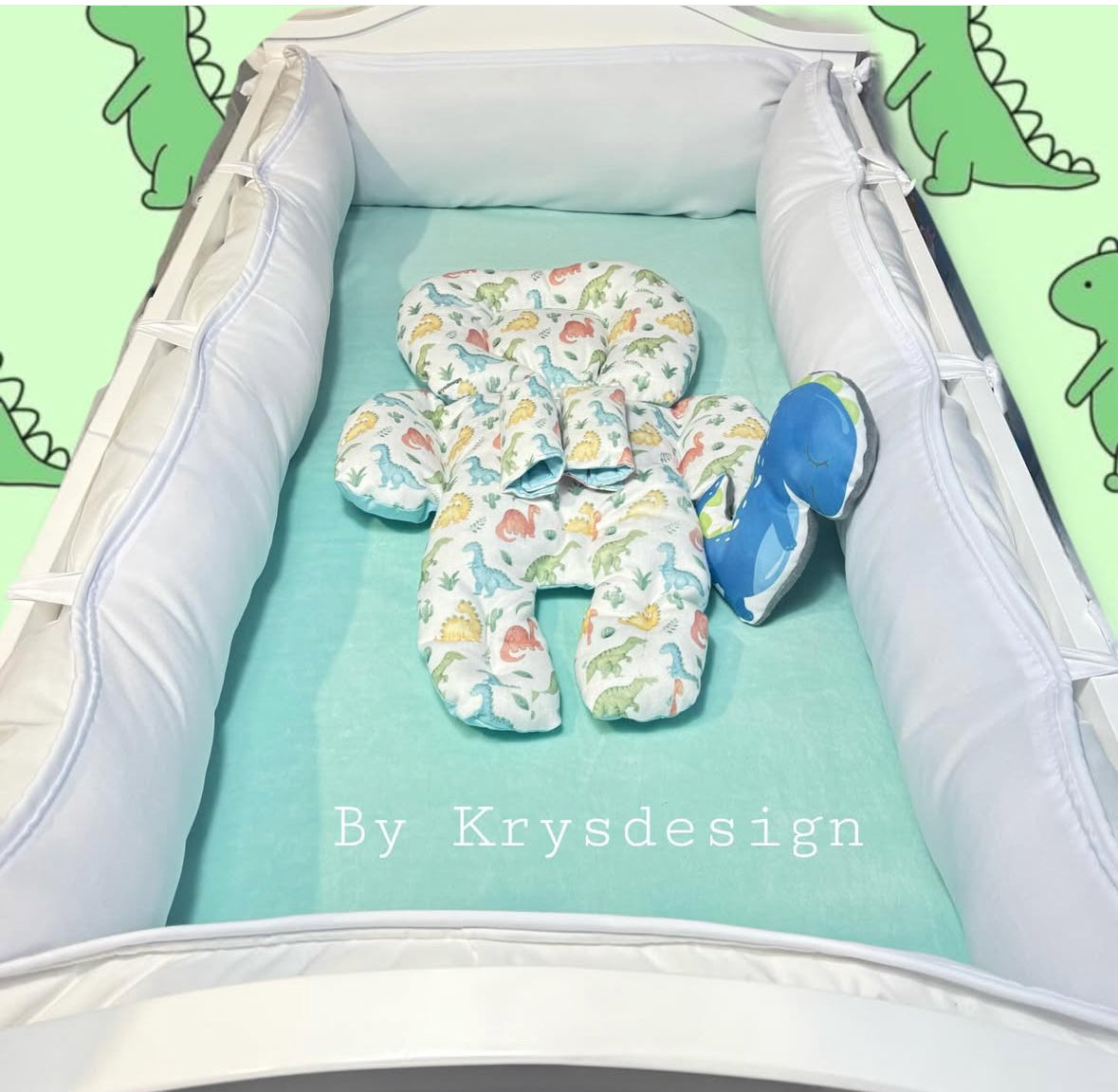 Combo cuna-Pequeño tesoro-incluye bumpers planos-personalizado en cualquier temática