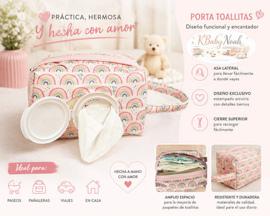 Neceser XL para Wipes con Abertura Frontal