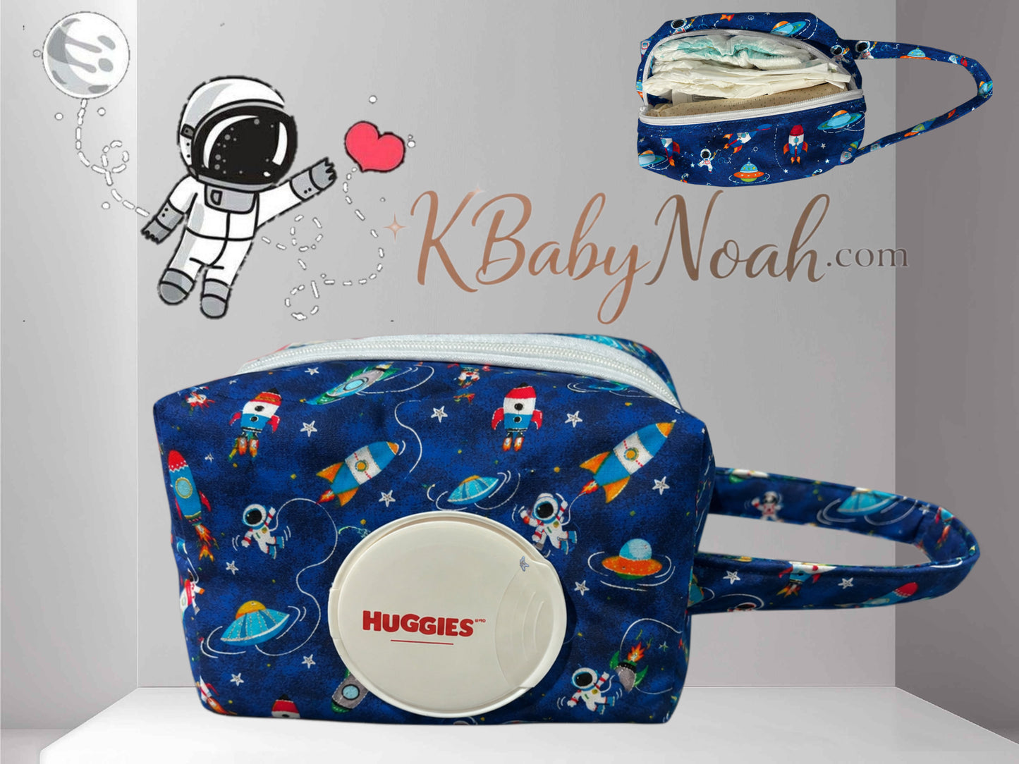 Neceser XL para Wipes con Abertura Frontal