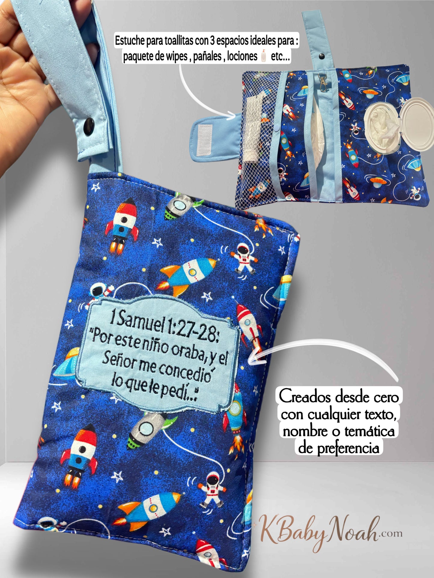 Estuche para wipes y pampers