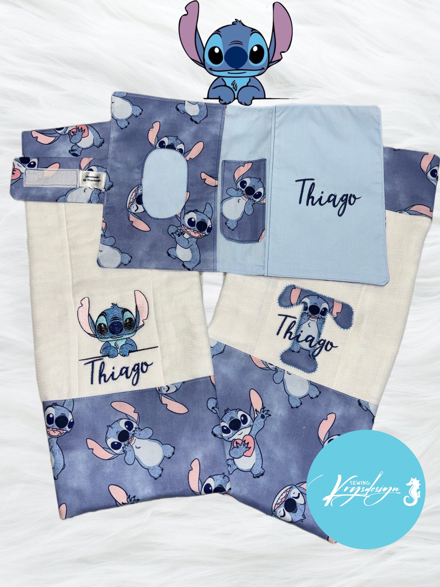 Set STITCH estuche + paños