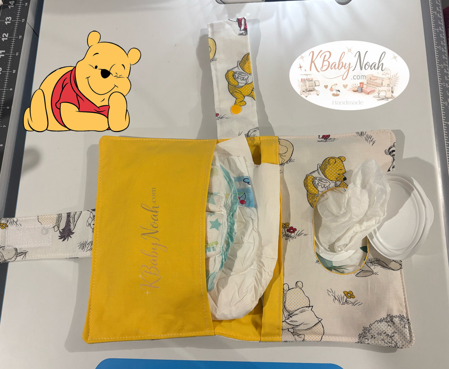 Estuche para Pampers y Wipes Winnie the Pooh
