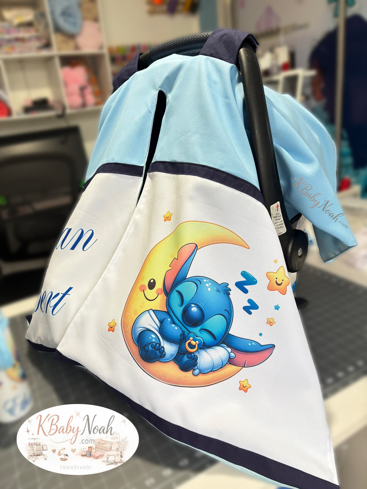 Baby Stitch para car seat