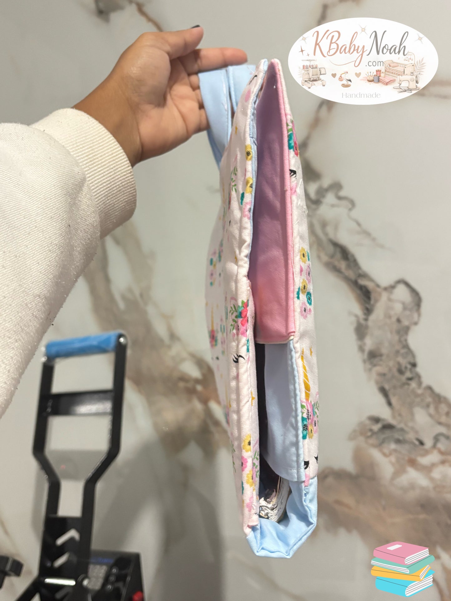 Organizador ideal para libro de pintar y lápices BACK TO SCHOOL