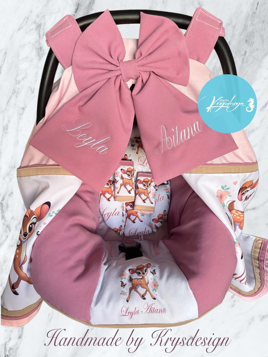Coordinado De Car seat Bambi