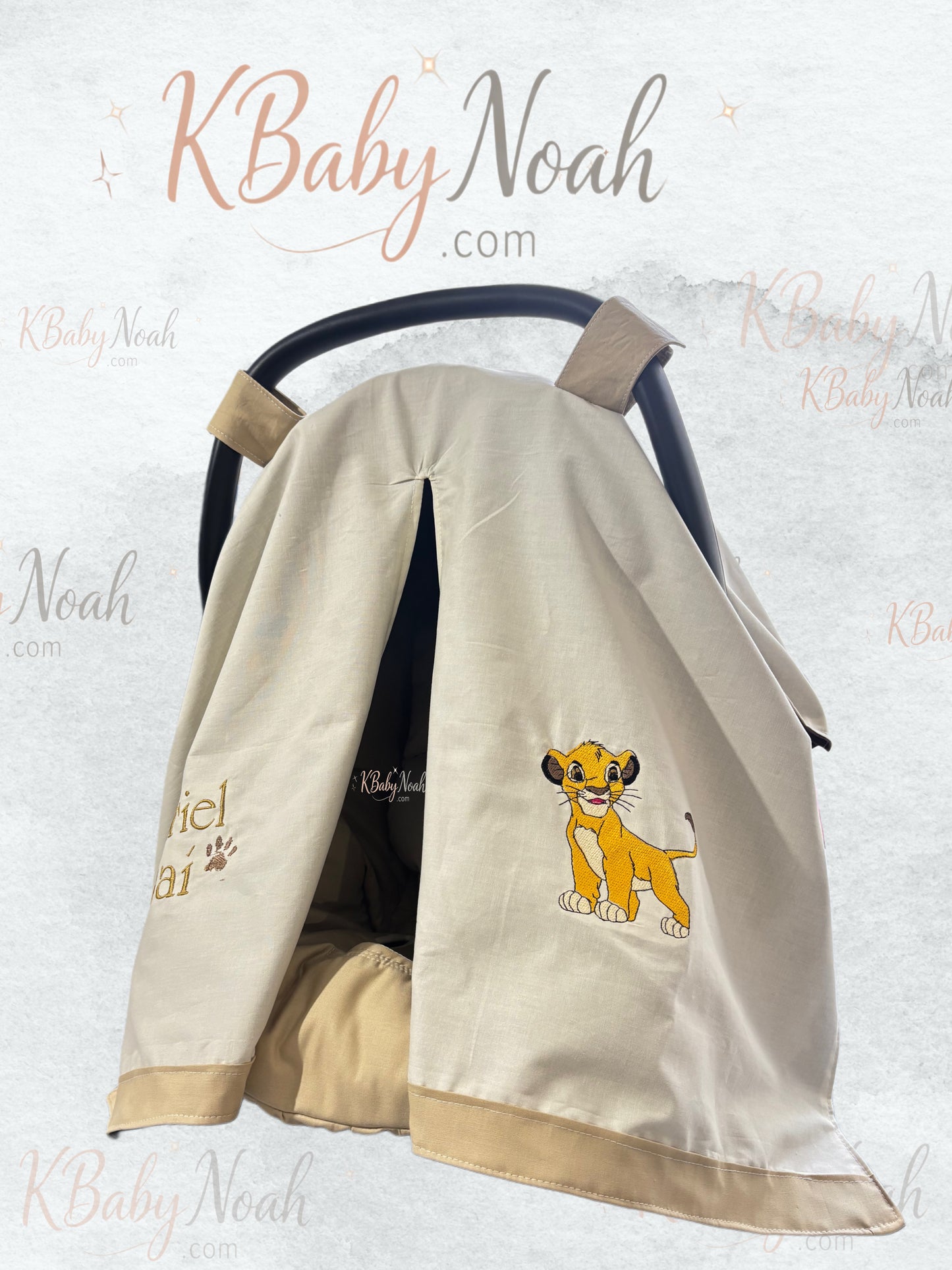 Cover para car seat Lion King