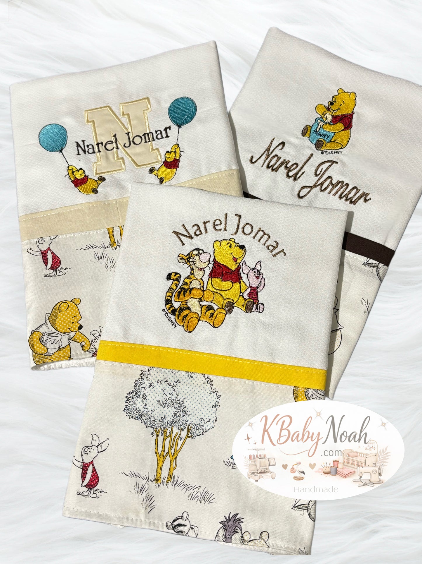 Cuna- Winnie the Pooh- personalizado