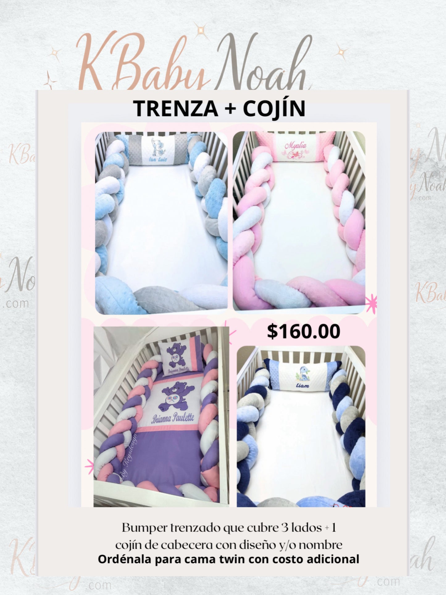 Bumpers trenzado INDIVIDUAL