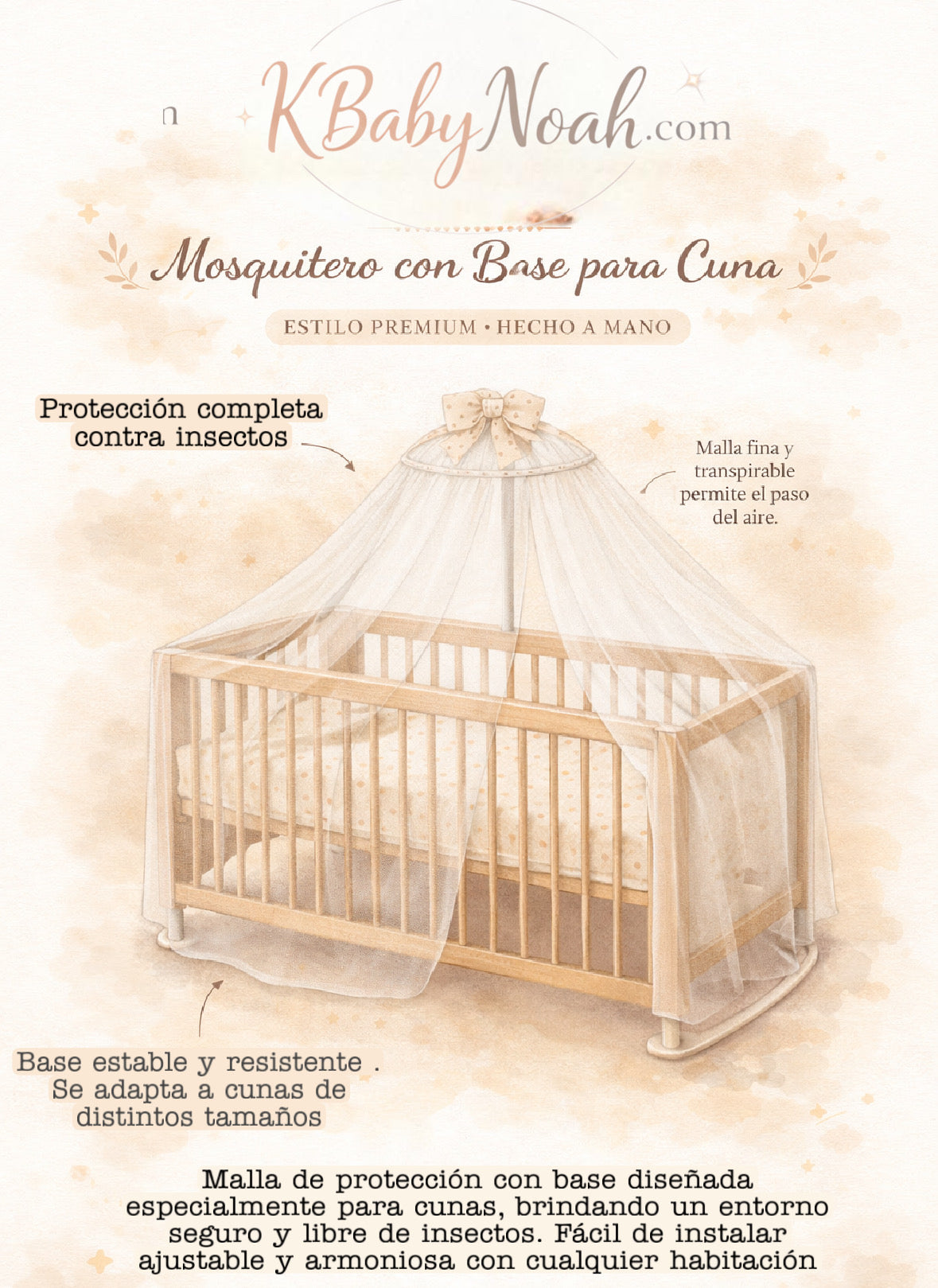 Mosquitero con base