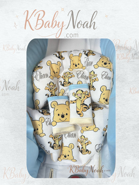 Winnie the Pooh car seat set