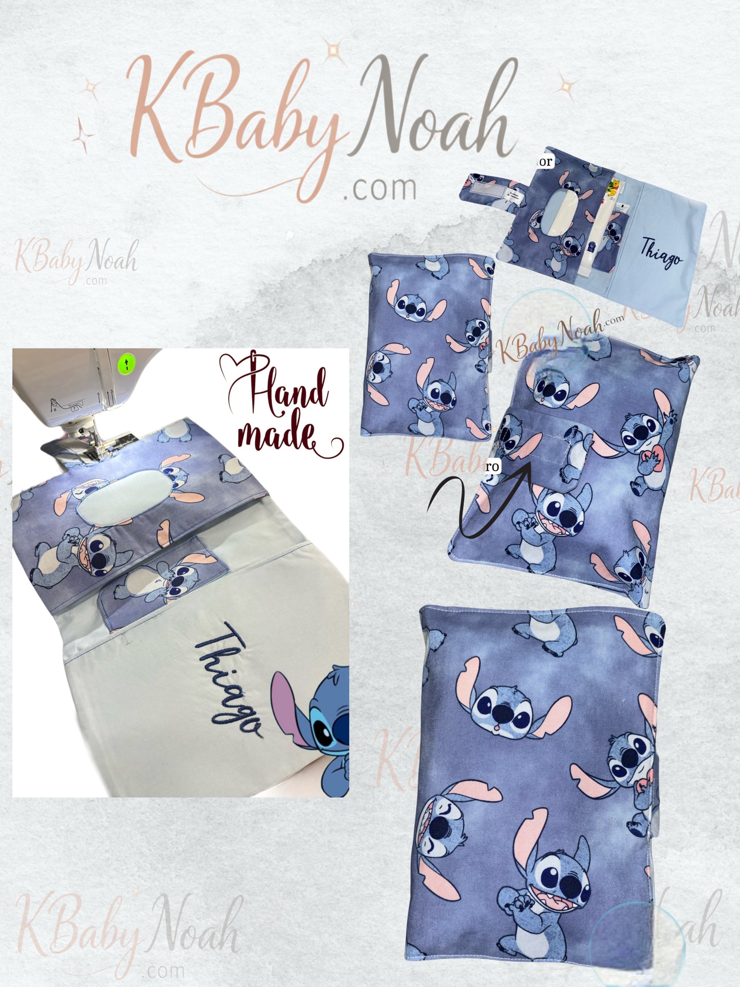 Set STITCH estuche + paños