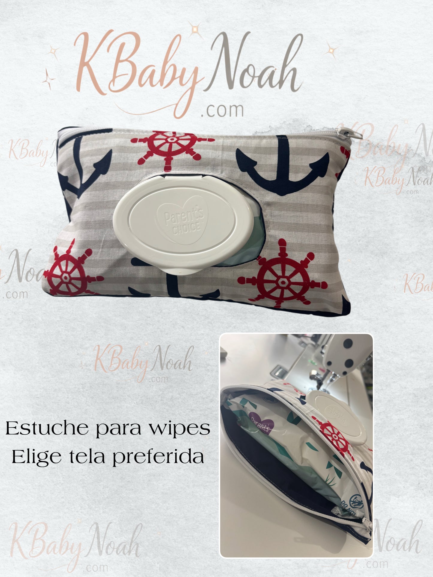 Estuche para wipes