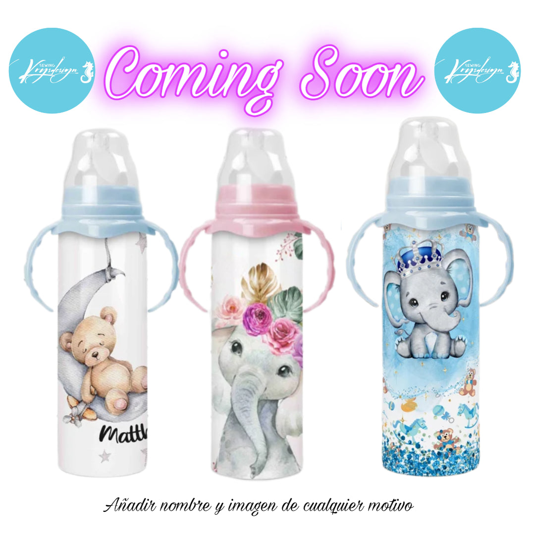 Botella de bebé personalizada  YA DISPONIBLES