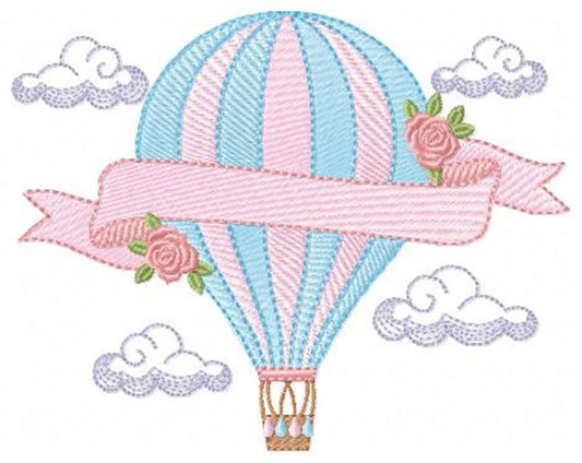 GLOBO CON NUBES