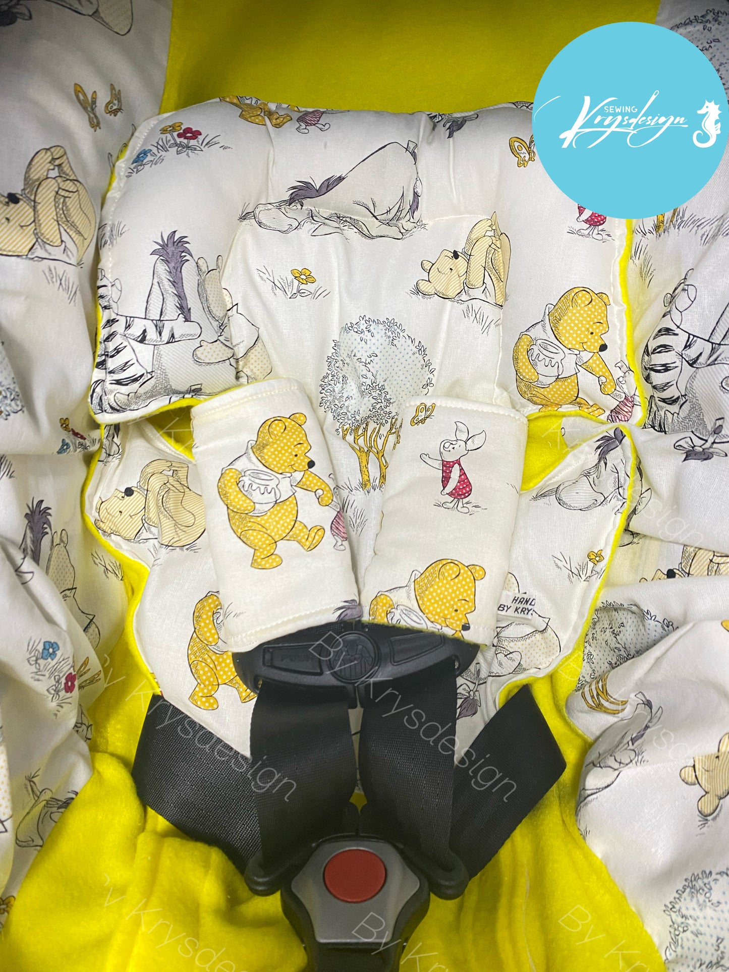 Set de Winnie the Pooh para car seat