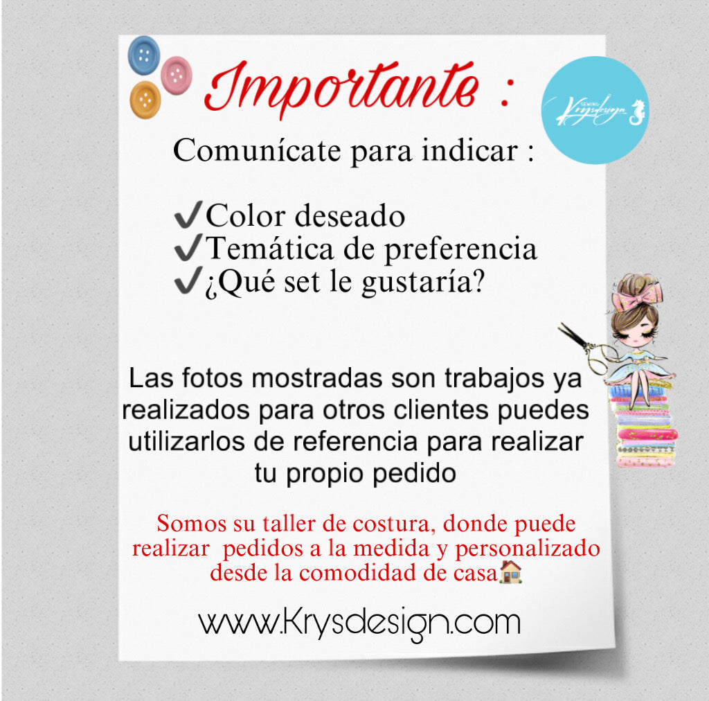 Conjuntos para car seat / por pedido PERSONALIZADOS