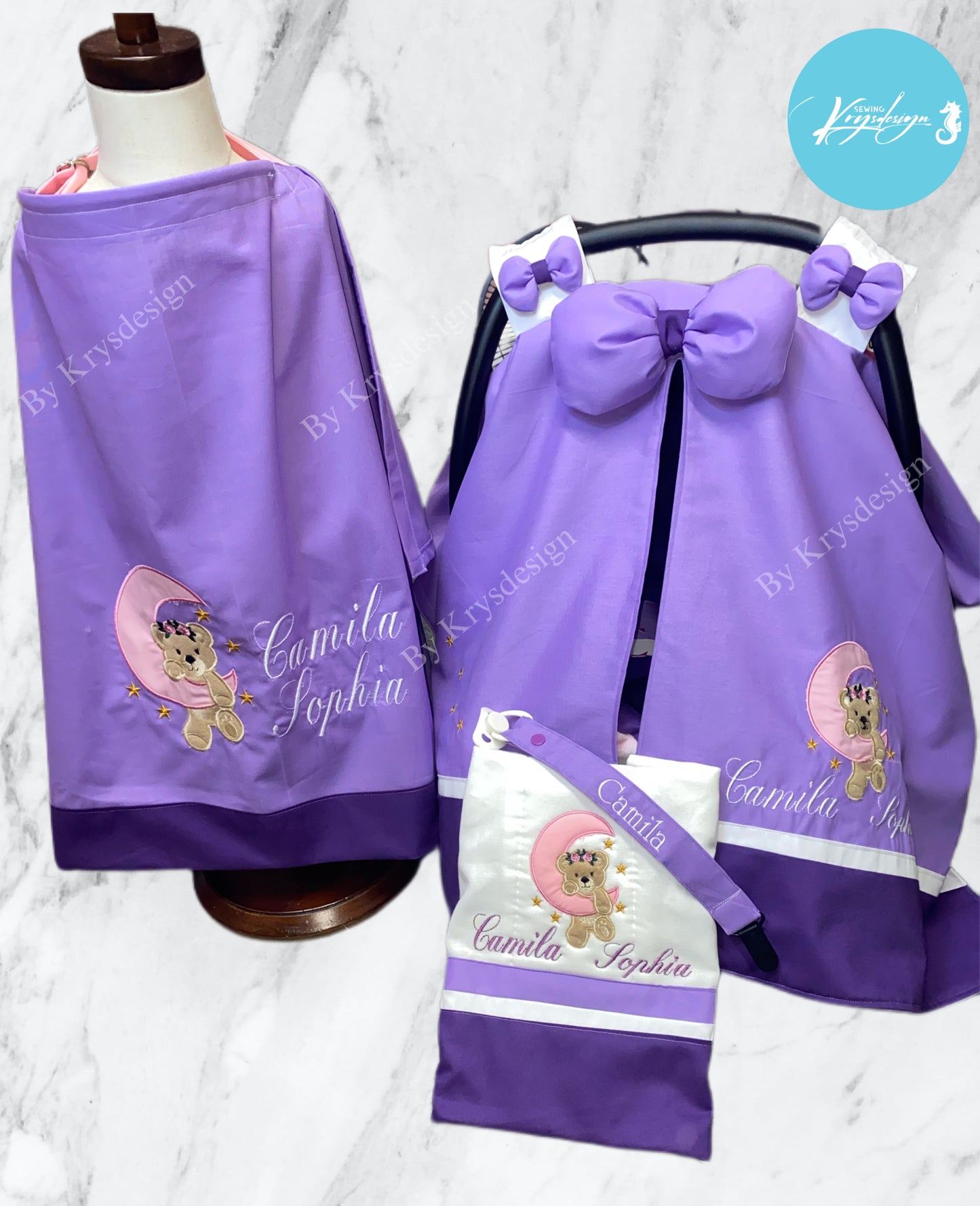 Conjuntos para car seat / por pedido PERSONALIZADOS