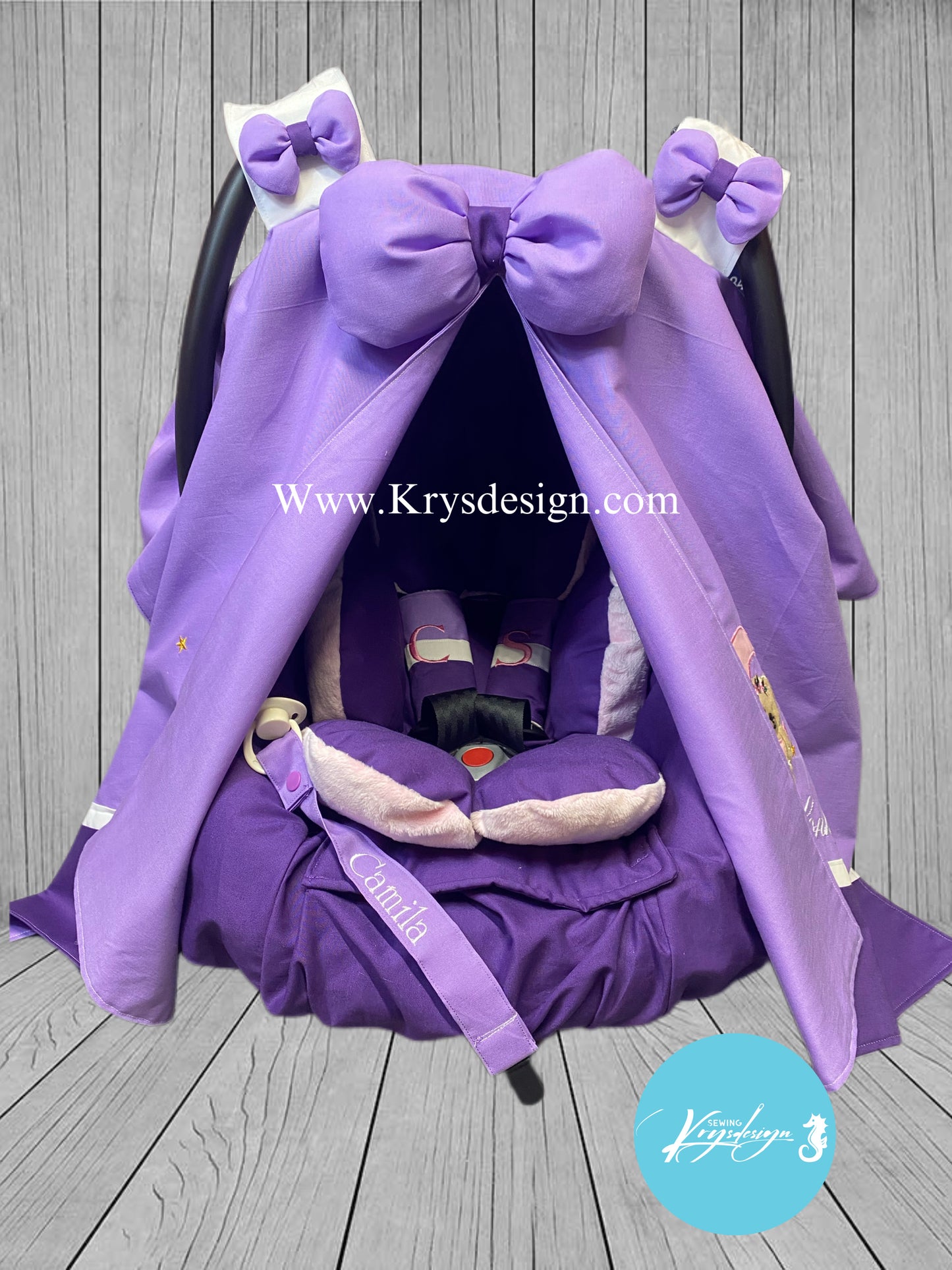 Conjuntos para car seat / por pedido PERSONALIZADOS