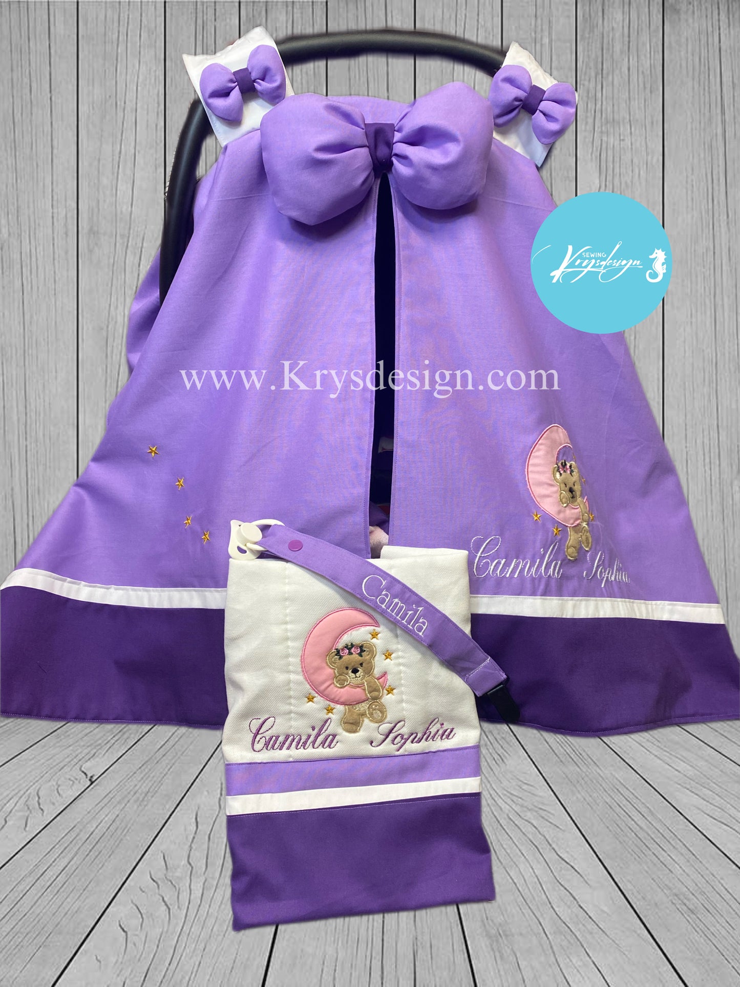 Conjuntos para car seat / por pedido PERSONALIZADOS