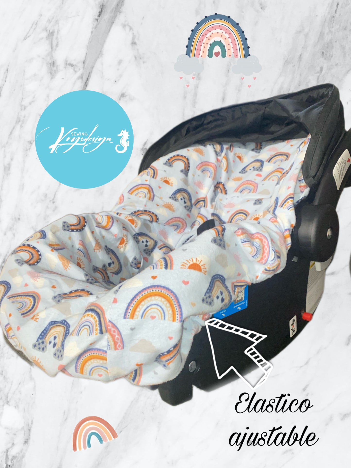 Conjuntos para car seat / por pedido PERSONALIZADOS