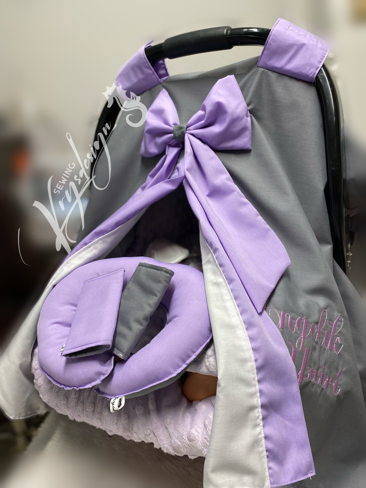 Conjuntos para car seat / por pedido PERSONALIZADOS