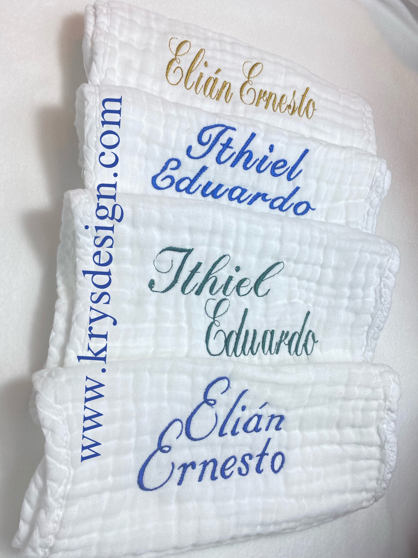 Paños de muselina algodon organico