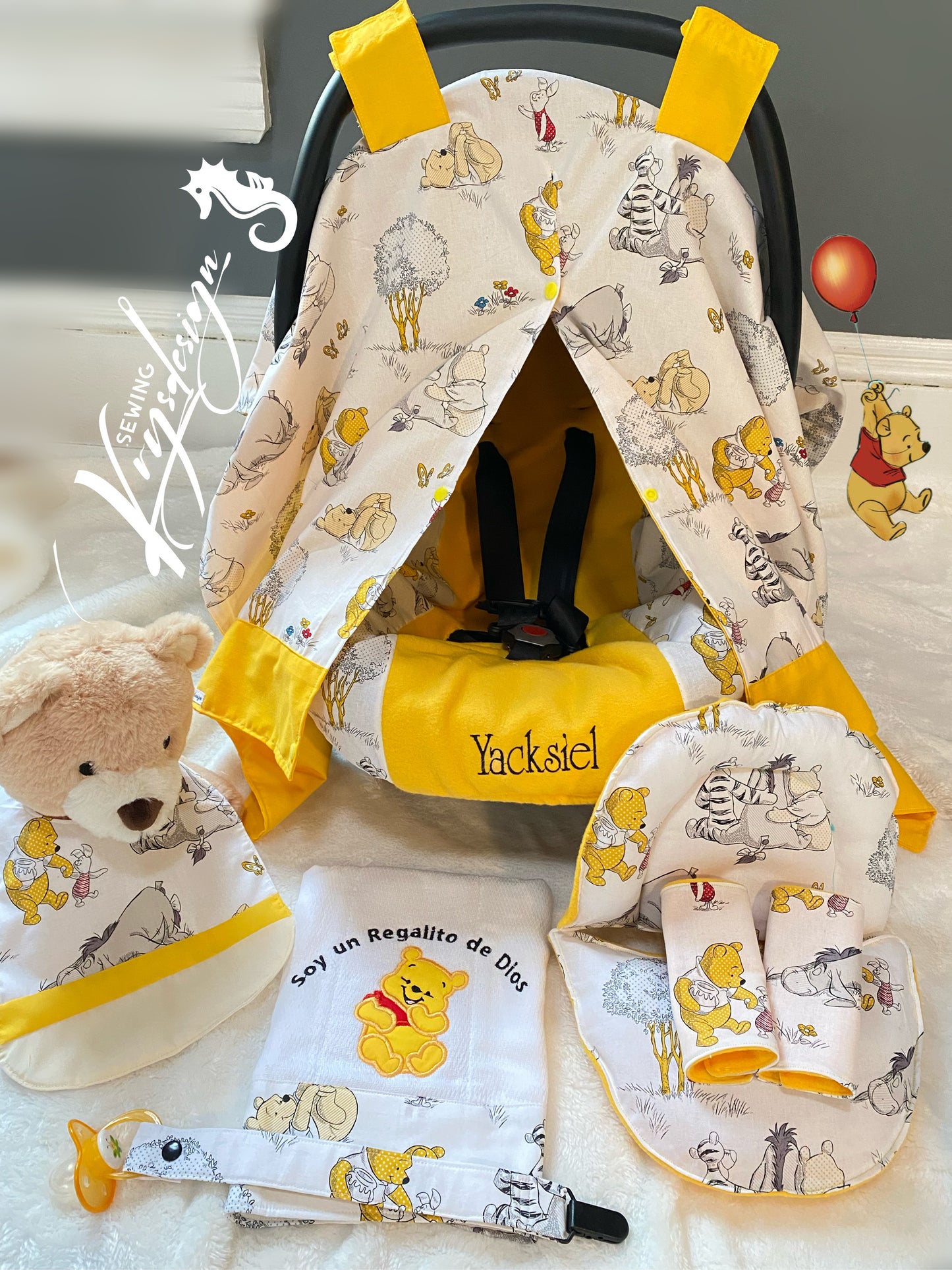 Conjuntos para car seat / por pedido PERSONALIZADOS