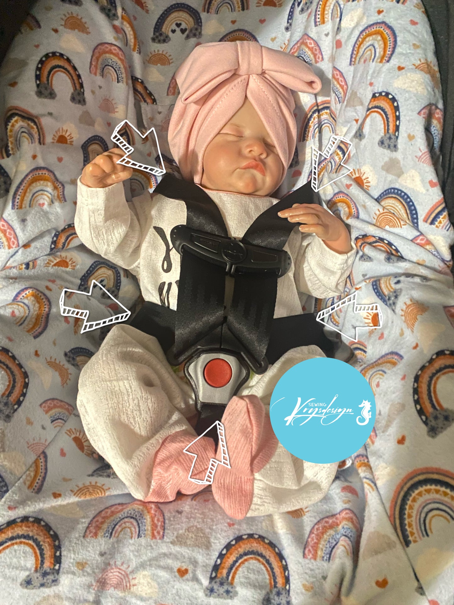 Conjuntos para car seat / por pedido PERSONALIZADOS