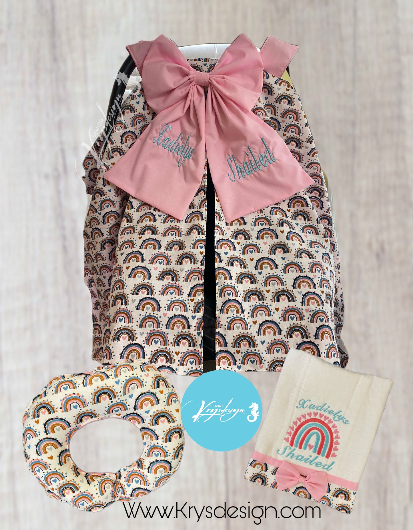 Conjuntos para car seat / por pedido PERSONALIZADOS