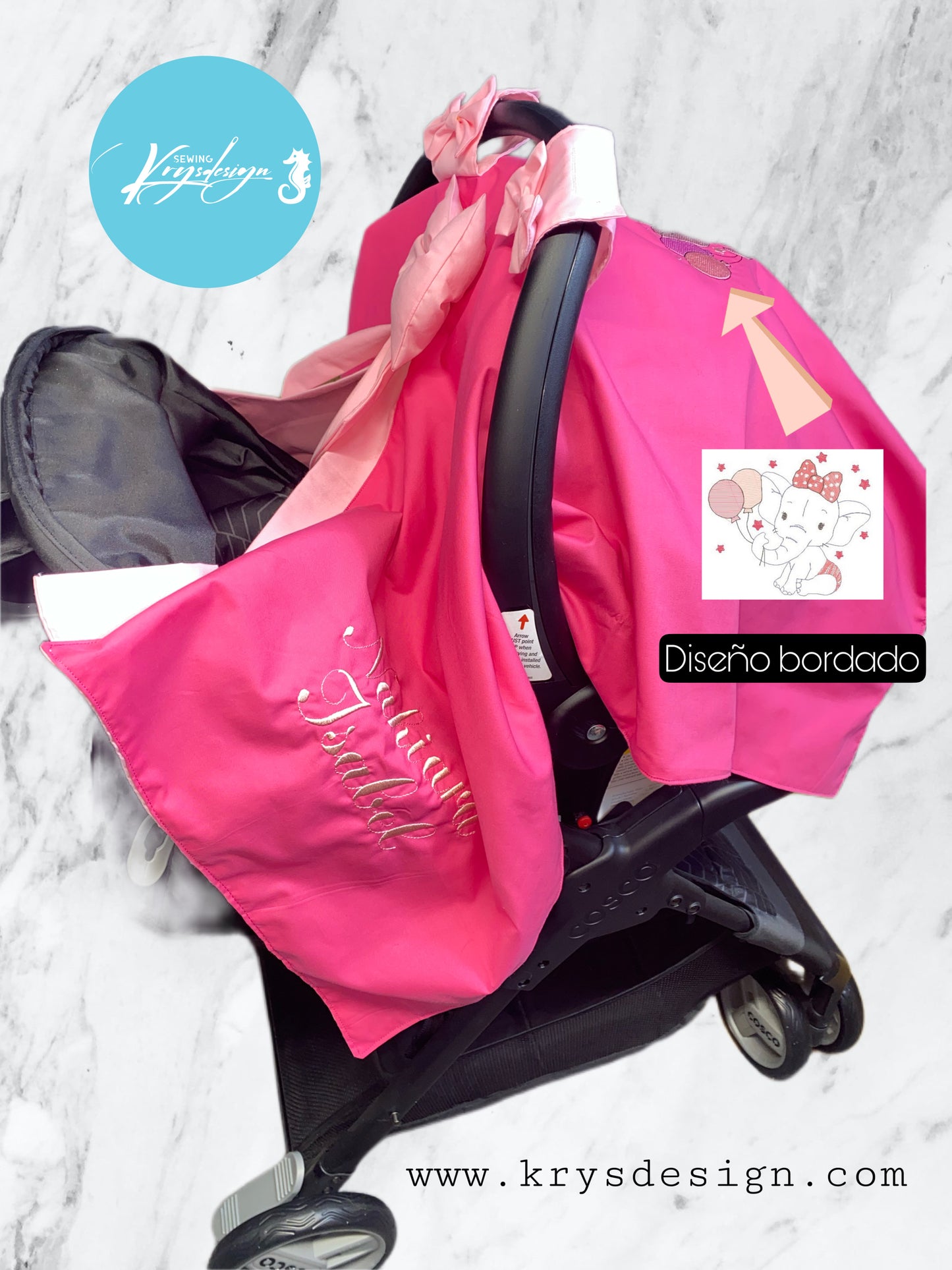Conjuntos para car seat / por pedido PERSONALIZADOS
