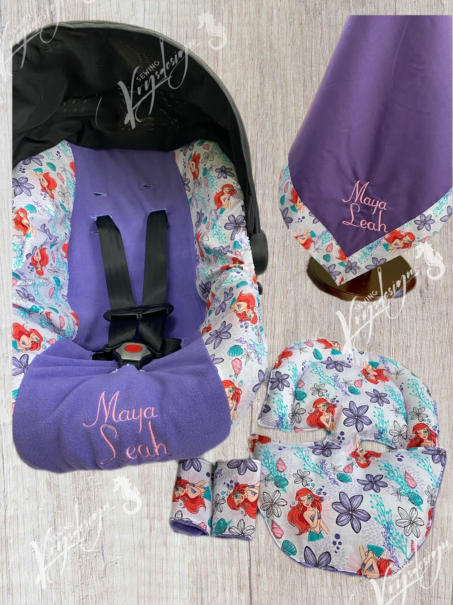 Conjuntos para car seat / por pedido PERSONALIZADOS